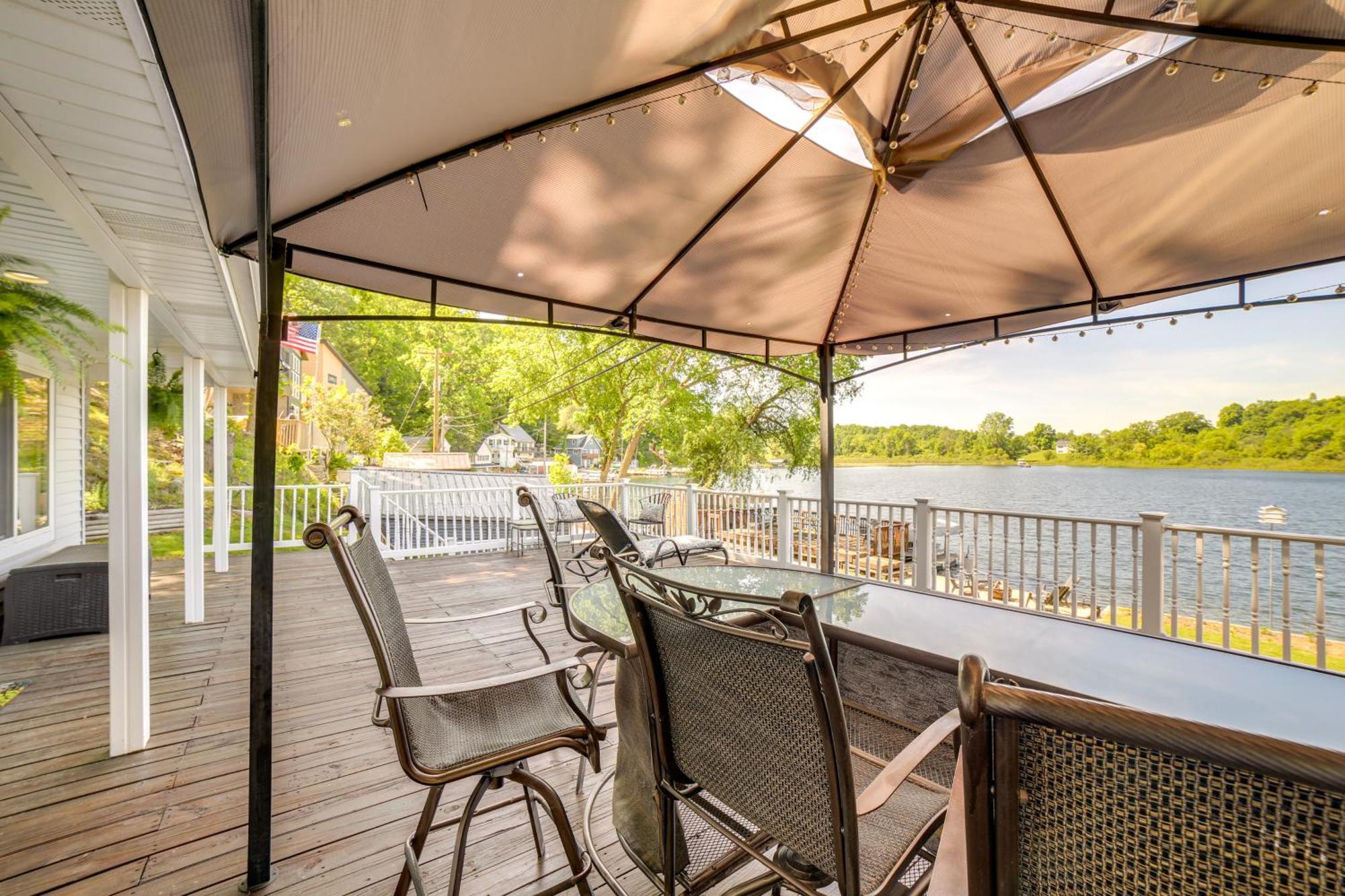 Big Pine Island Lake Cottage With Boat Dock And Kayaks Belding Ngoại thất bức ảnh